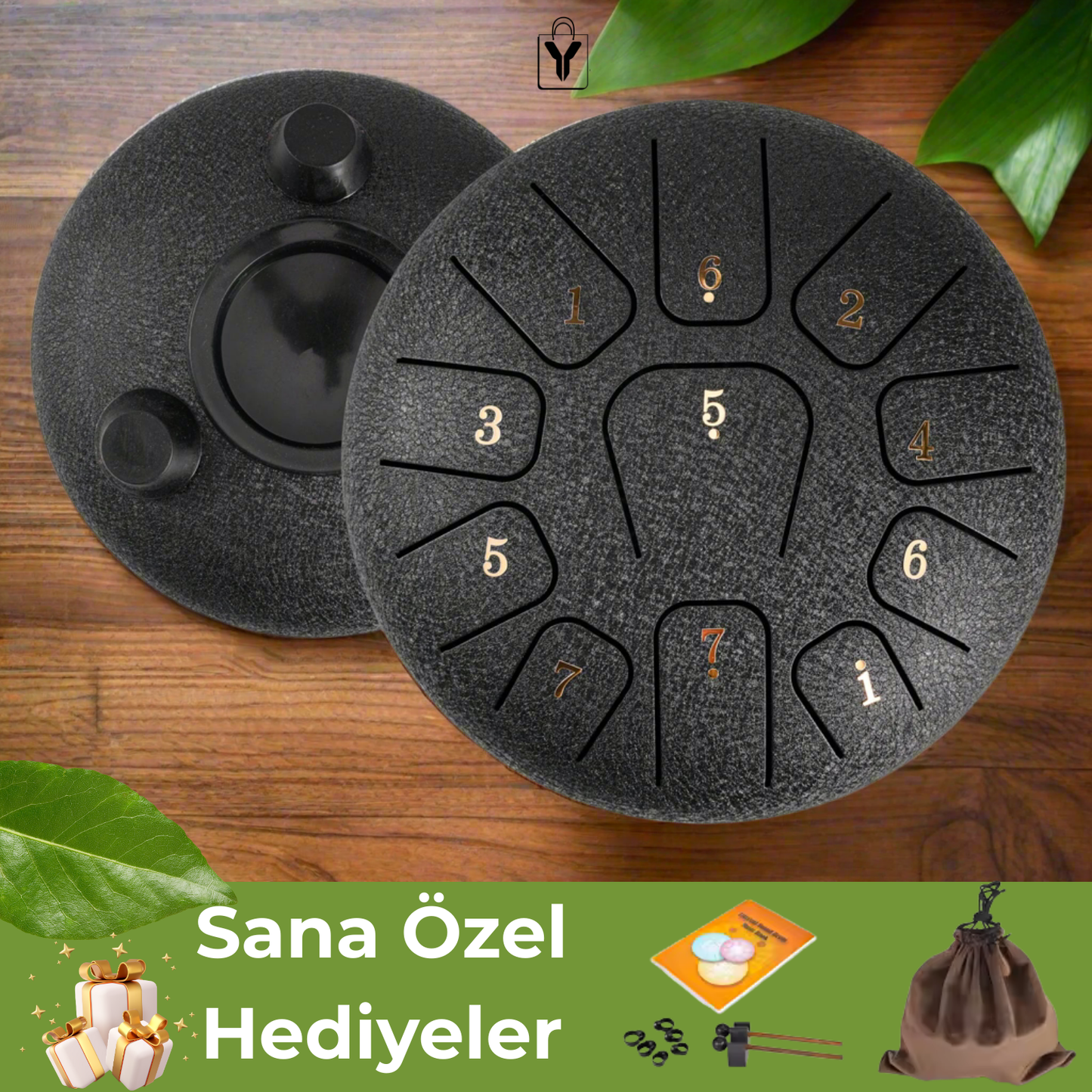 Yoga Meditasyon Anksiyete Çakra Doğal Ses Şifa Cihazı